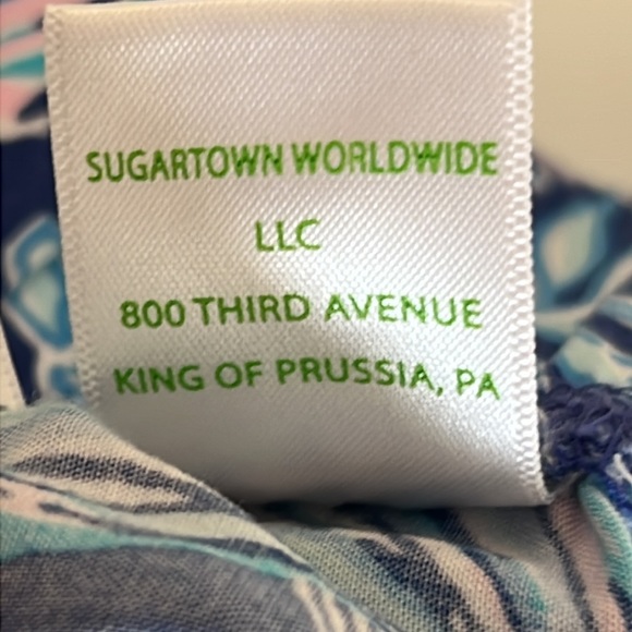 Lilly Pulitzer Bal Harbour Palazzo Pants in Lapis Lazuli Women Small - Picture 10 of 11